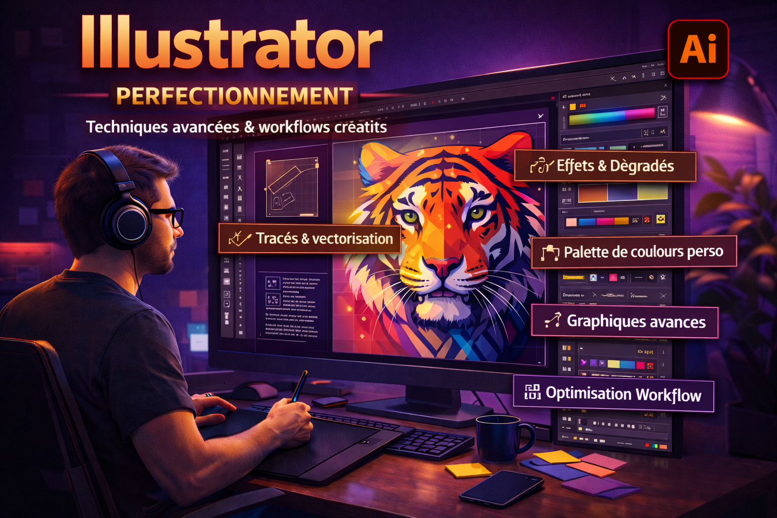 Illustrator - Perfectionnement