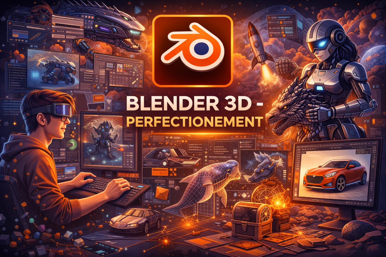 Blender 3D – Perfectionnement