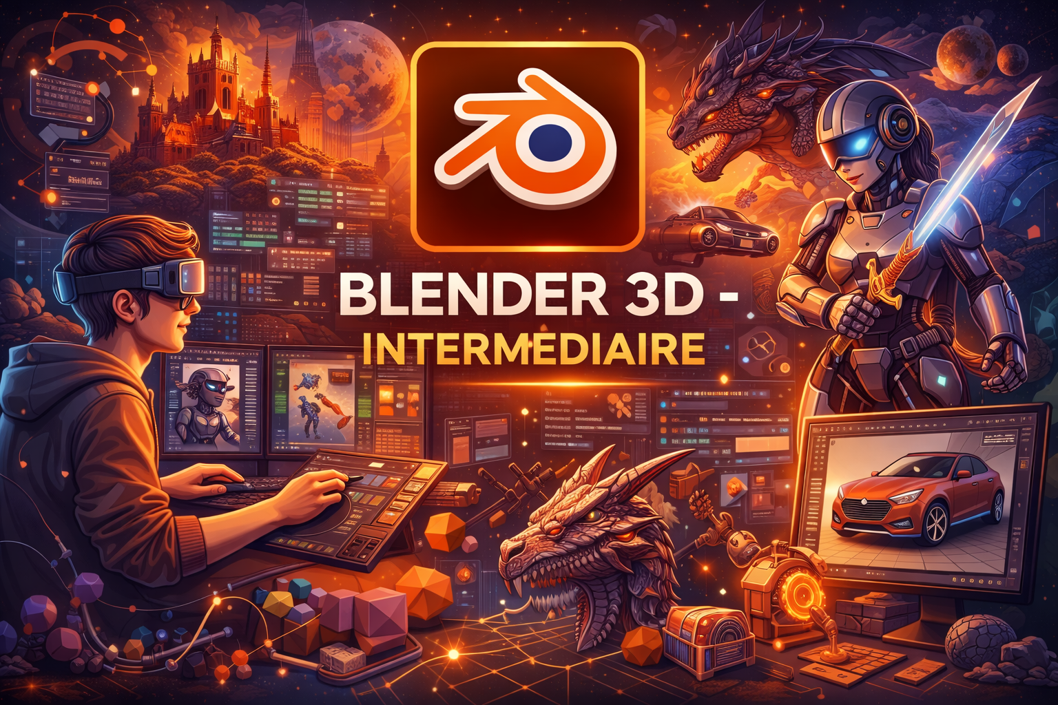 Blender 3D - Intermédiaire